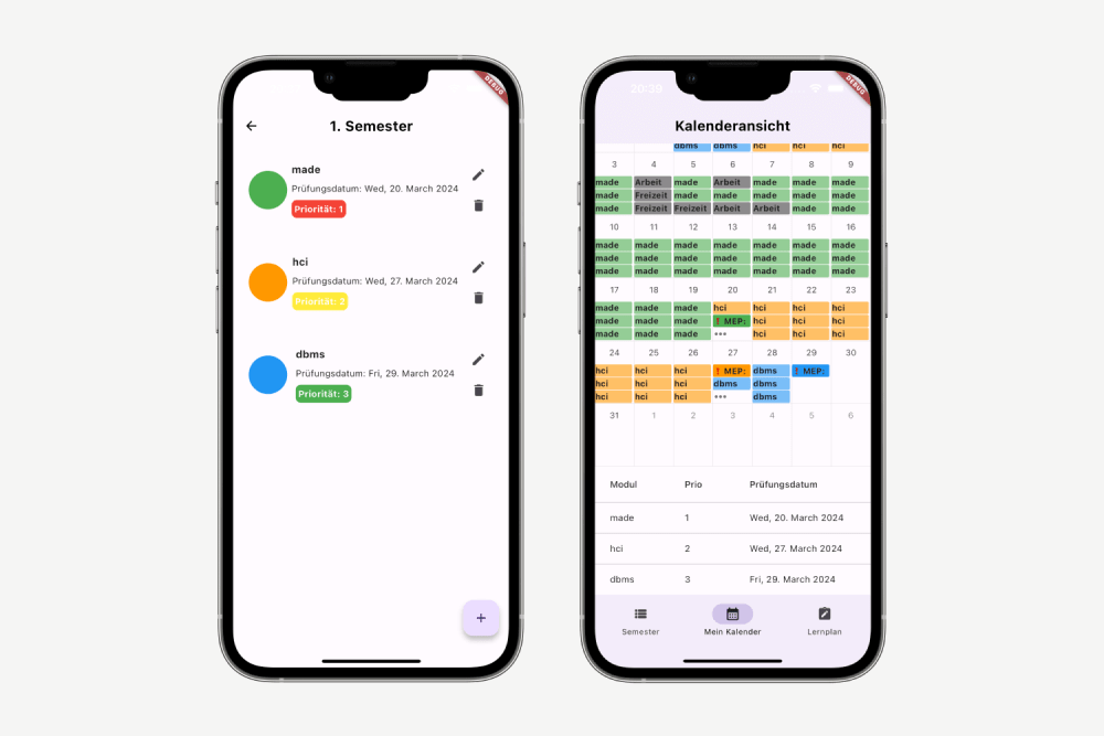 Study Scheduler App